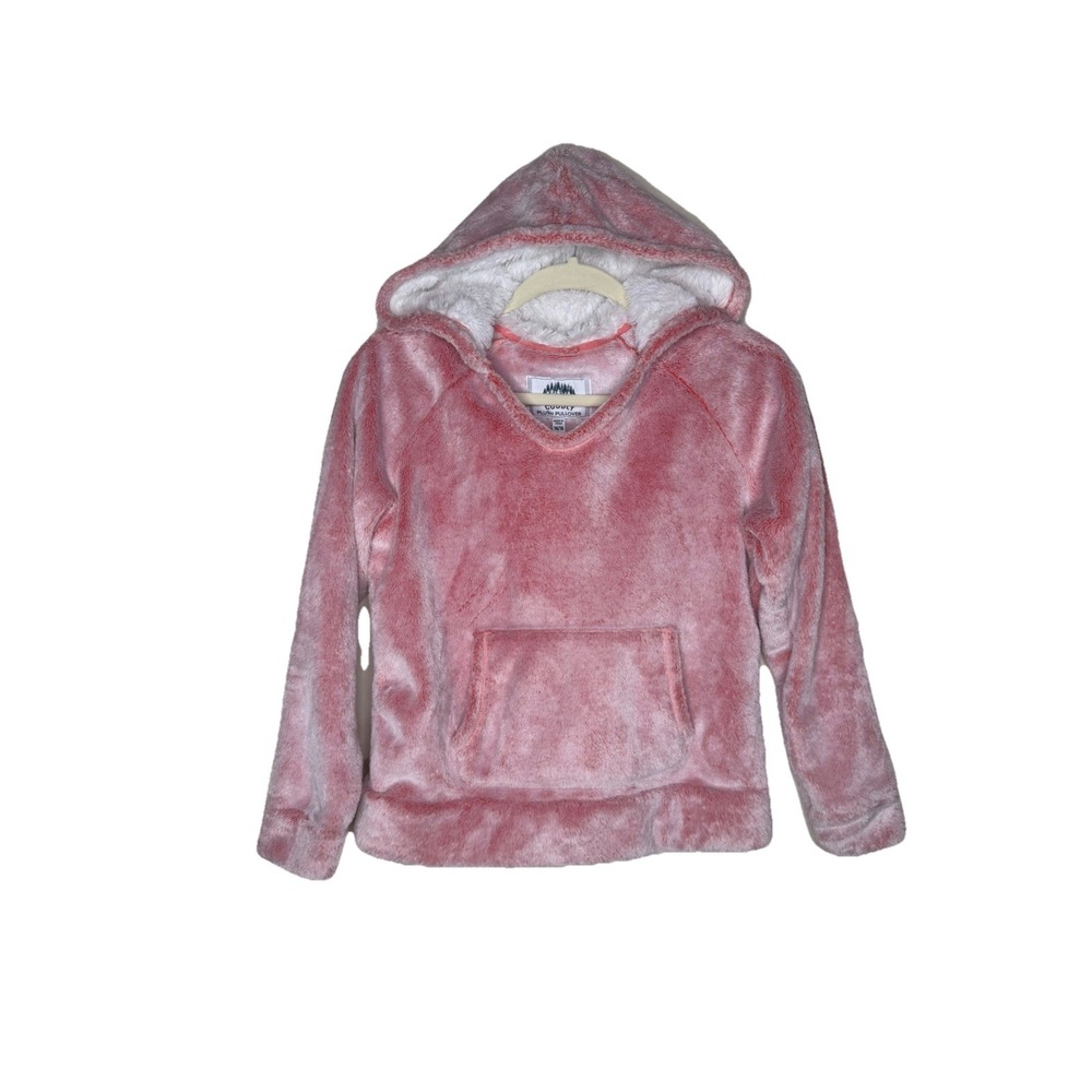 Member's Mark Girls Cozy Plush Sherpa Pullover Hoodie Sweatshirt, Size 14/16